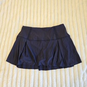 lululemon athletica Dark Navy Pleated Athletic Skort
